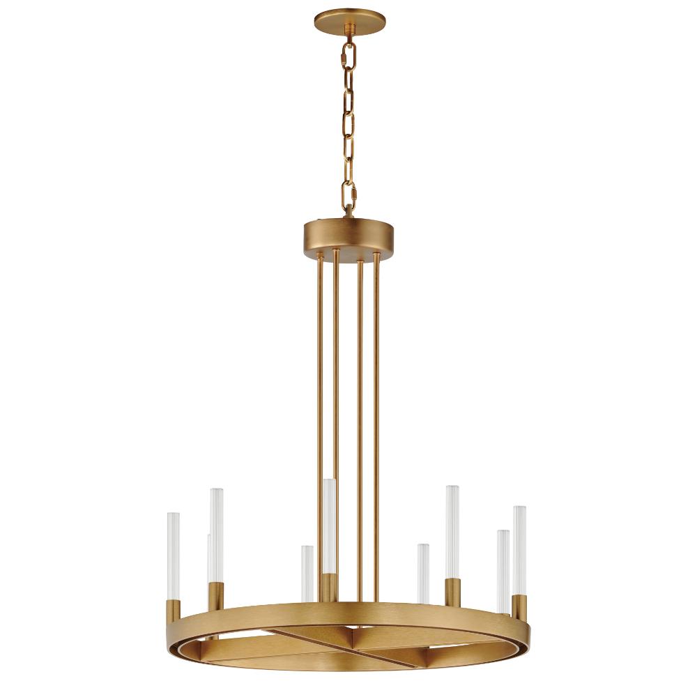 Maxim Lighting 16162CRGLD Ovation 24" LED Chandelier in Gold