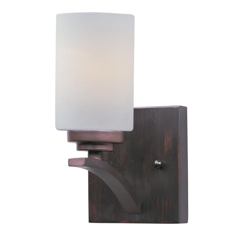 Maxim Lighting 20030SWOI Deven 1-Light Wall Sconce in Oil Rubbed Bronze