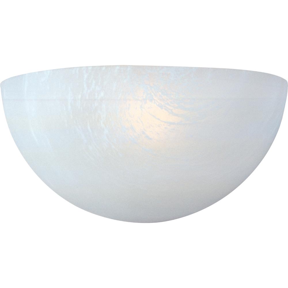 Maxim Lighting 20585MRWT Essentials 1-Light Wall Sconce in White