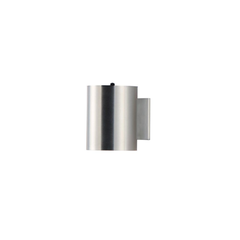 Maxim Lighting 26101AL/PHC Outpost 1-Light 7.25"H OD Wall Sconce w/ Photocell in Brushed Aluminum