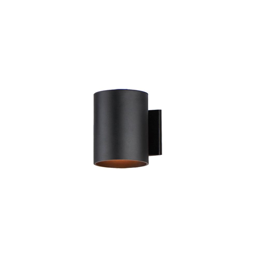 Maxim Lighting 26101BK Outpost 1-Light 7.25"H Outdoor Wall Sconce in Black