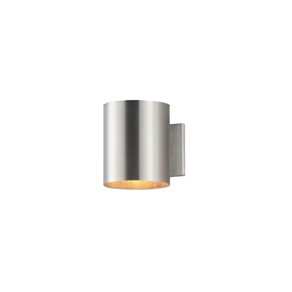 Maxim Lighting 26106AL Outpost 1-Light 6"W x 7.25"H Outdoor Wall Sconce in Brushed Aluminum