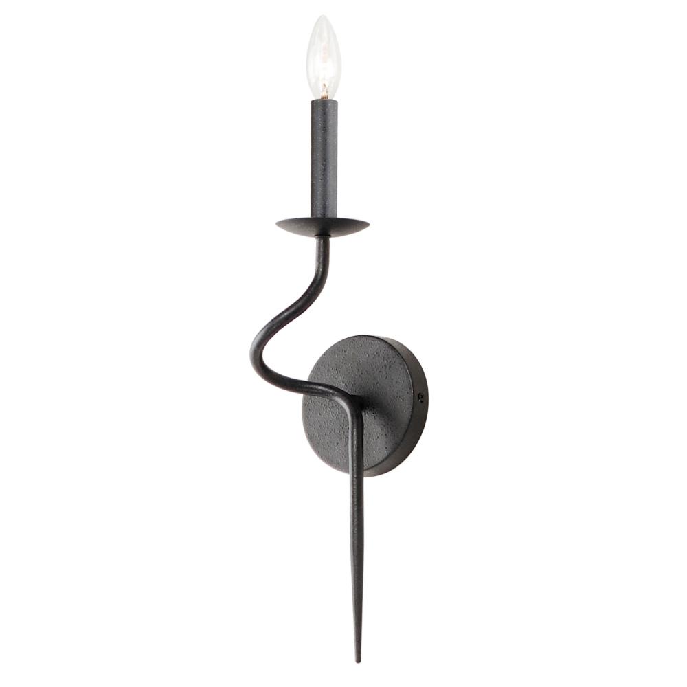 Maxim Lighting 27701BO Padrona Candle Sconce in Black Oxide