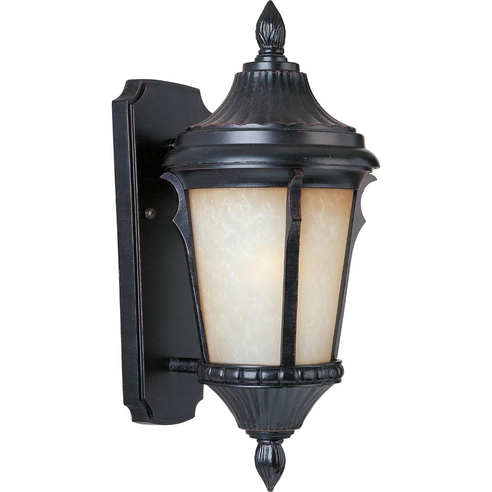 Maxim Lighting 3013LTES Odessa Cast 1-Light Outdoor Wall Lantern in Espresso