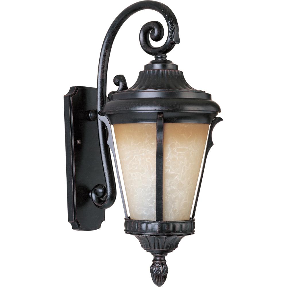 Maxim Lighting 3015LTES Odessa Cast 1-Light Outdoor Wall Lantern in Espresso