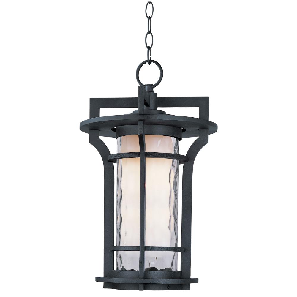 Maxim Lighting 30488WGBO Oakville 1-Light Outdoor Hanging Lantern in Black Oxide