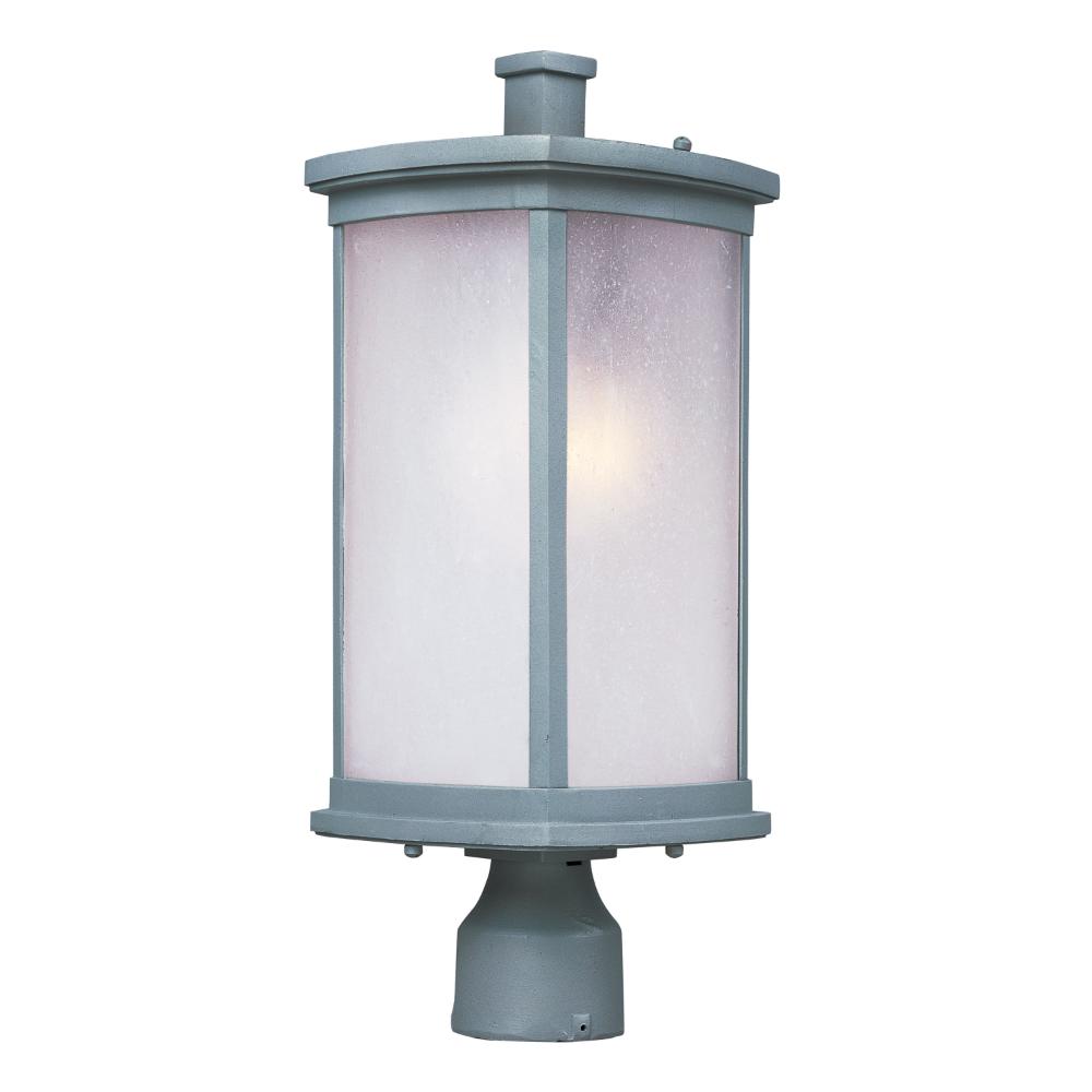 Maxim Lighting 3250FSPL Terrace 1-Light Outdoor Post Lantern in Platinum