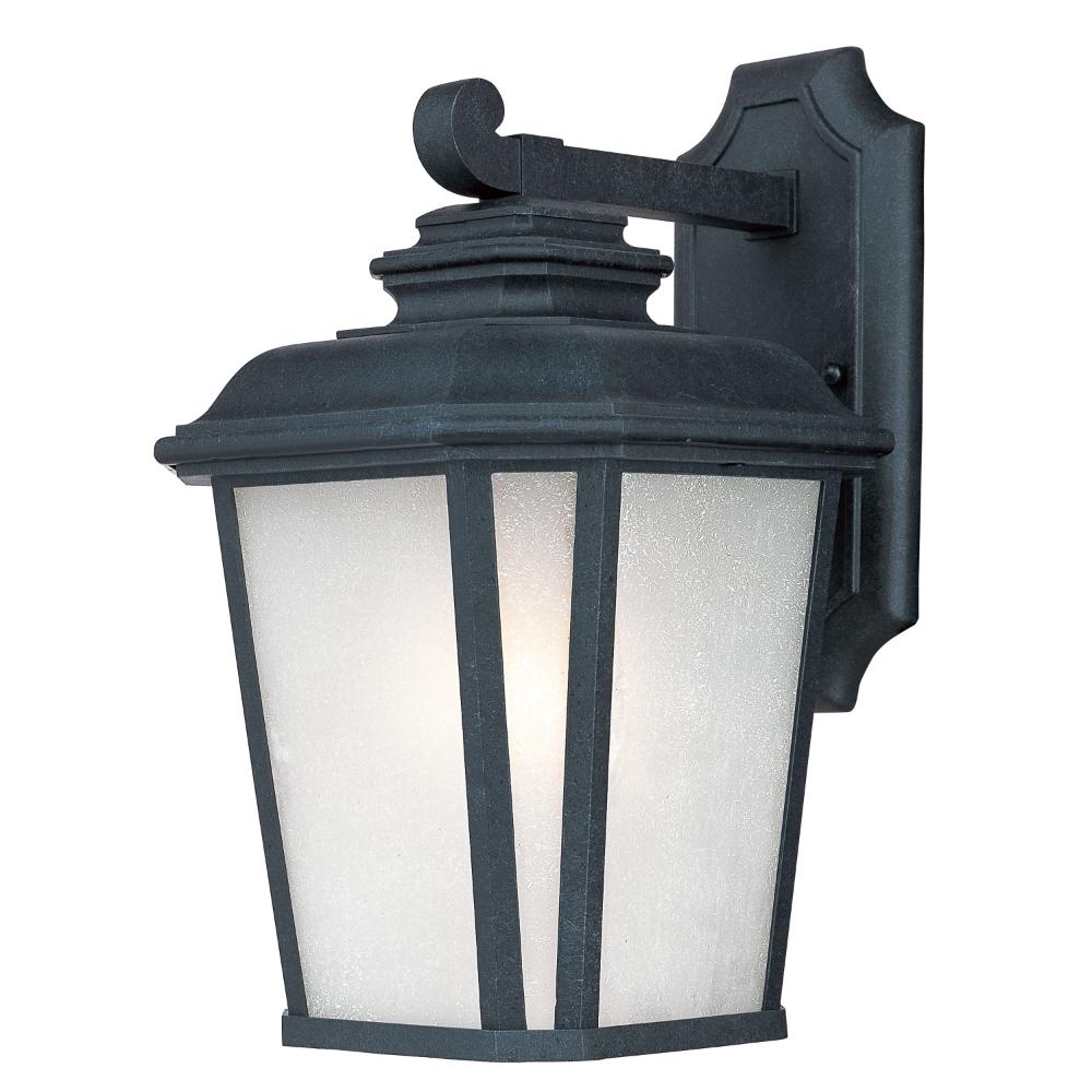 Maxim Lighting 3343WFBO Radcliffe 1-Light Small Outdoor Wall in Black Oxide