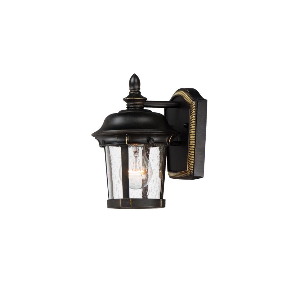 Maxim Lighting 40096CDBZ Dover VX 1-Light Outdoor Wall Lantern in Bronze