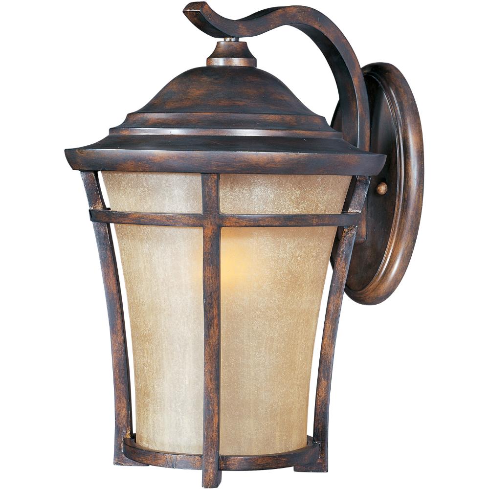 Maxim Lighting 40165GFCO Balboa VX 1-Light Outdoor Wall Lantern in Copper Oxide