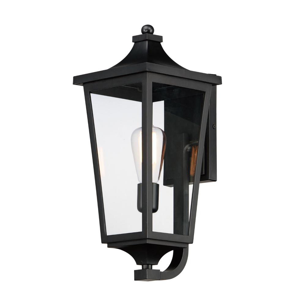 Maxim Lighting 40233CLBK Sutton Place Vivex-Outdoor Wall Mount in Black