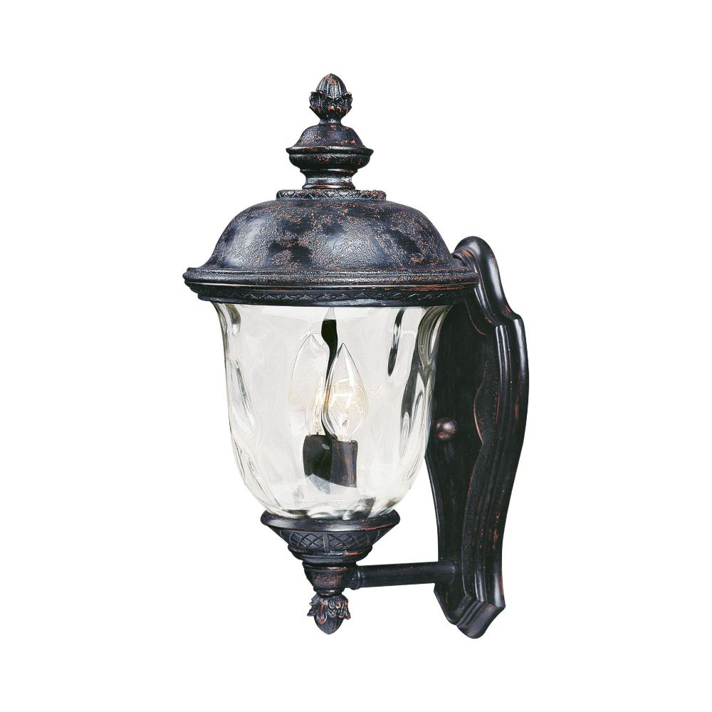 Maxim Lighting 40422WGOB Carriage House VX 2-Light Outdoor Wall Lantern in Oriental Bronze