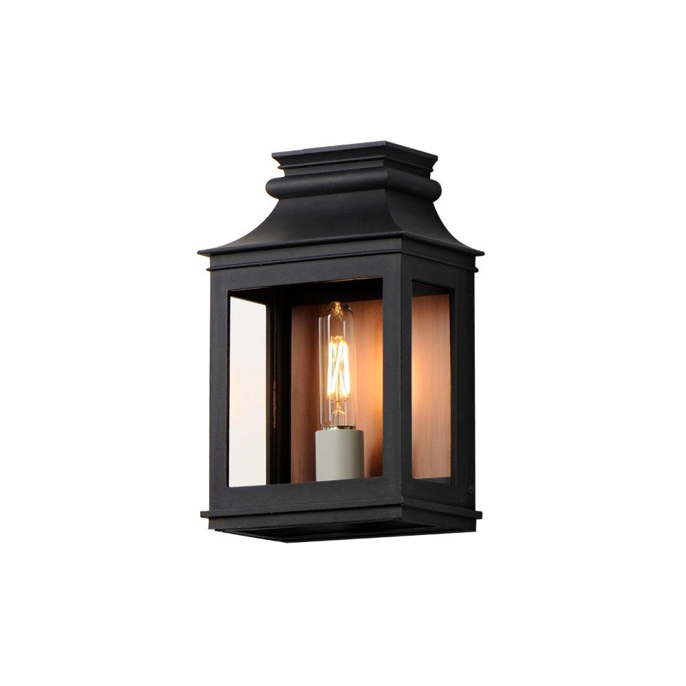 Maxim Lighting 40912CLACPBO Savannah VX Small Outdoor Sconce in Antique Copper / Black Oxide
