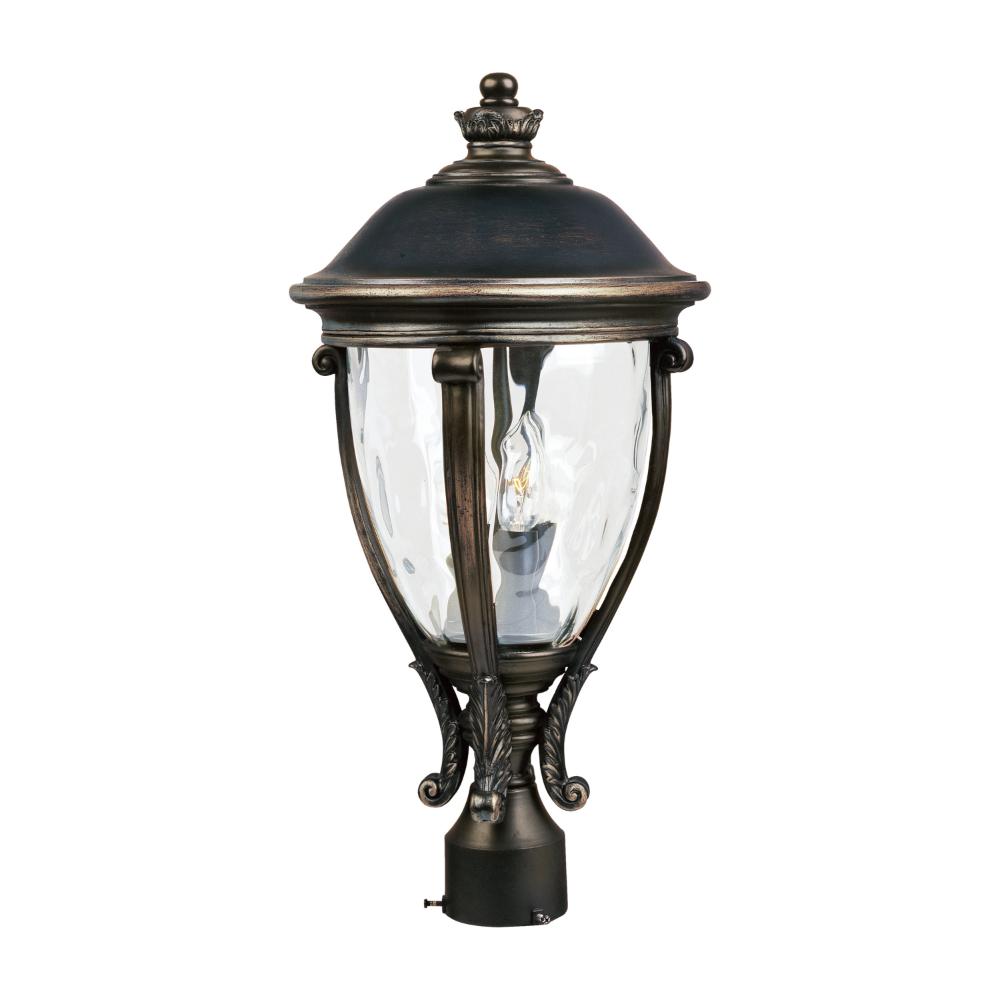 Maxim Lighting 41421WGGO Camden VX 3-Light Outdoor Pole/Post Lantern