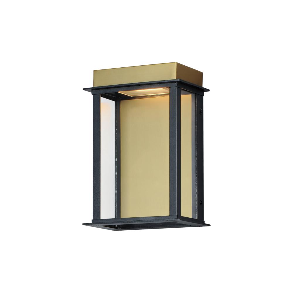 Maxim Lighting 50752BKGLD Rincon-Outdoor Wall Mount in Black / Gold