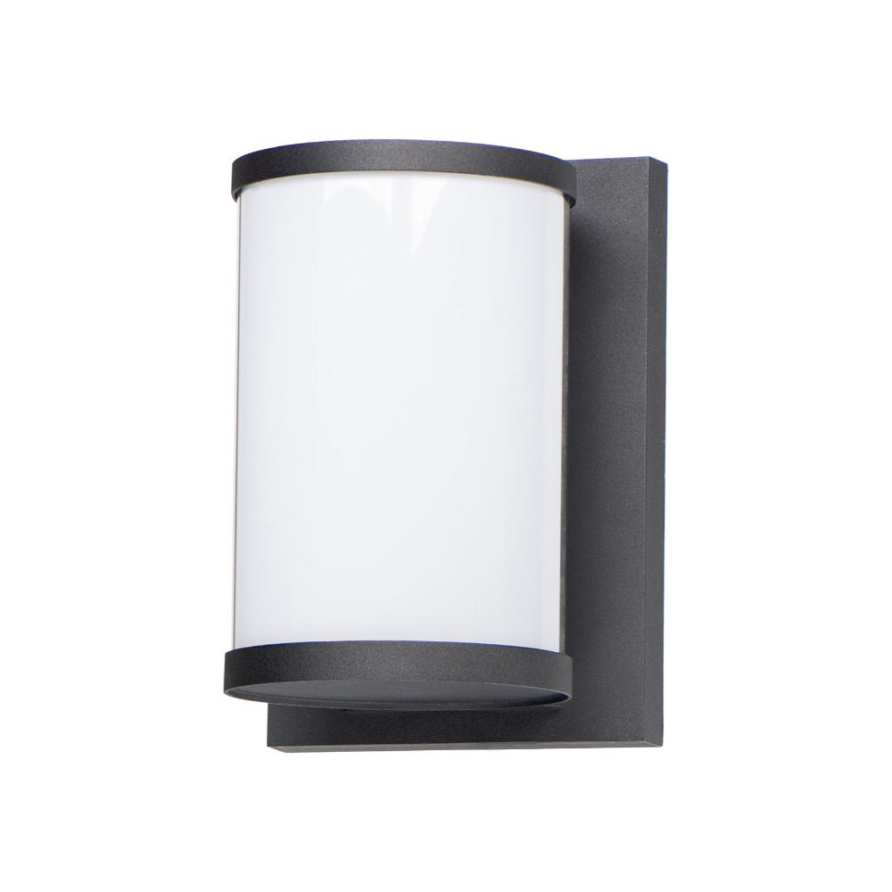 Maxim Lighting 52126WTBK Barrel Medium LED Outdoor Wall Sconce in Black