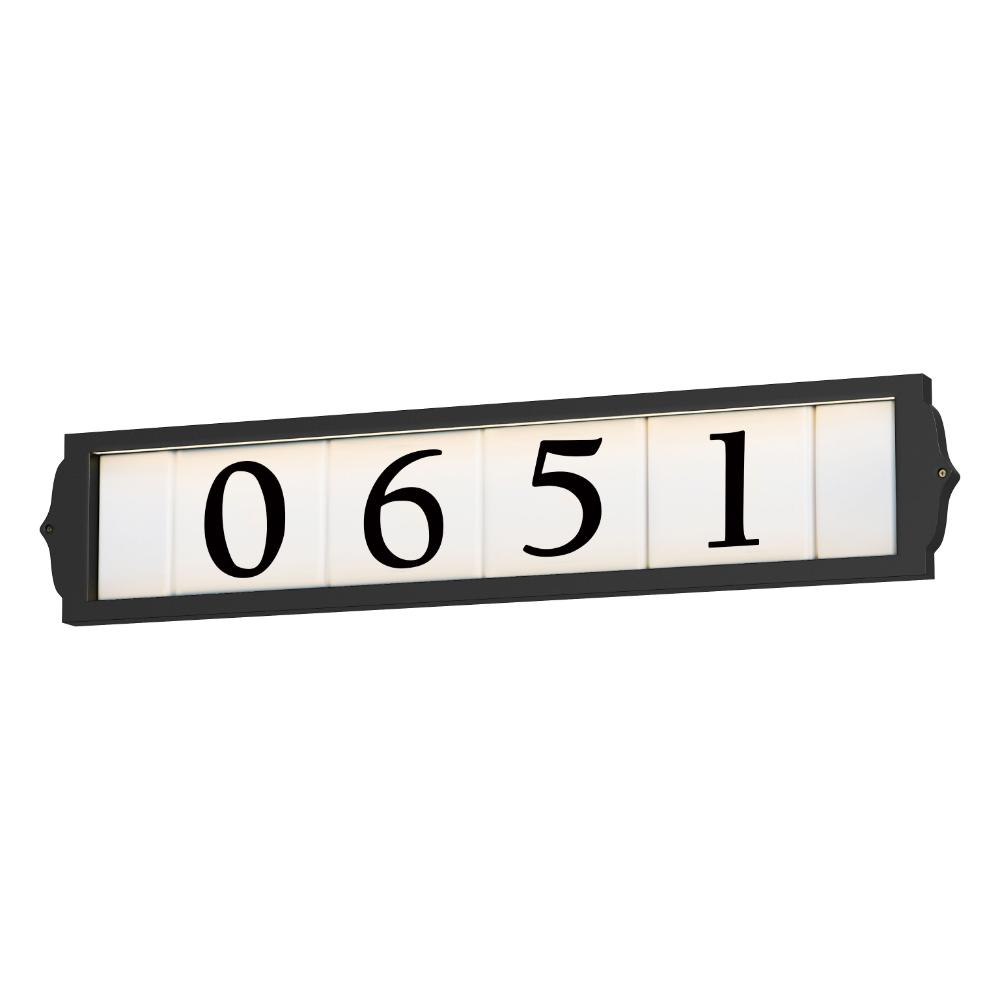Maxim 53650BK 25" LED Address Frame - Classic in Black
