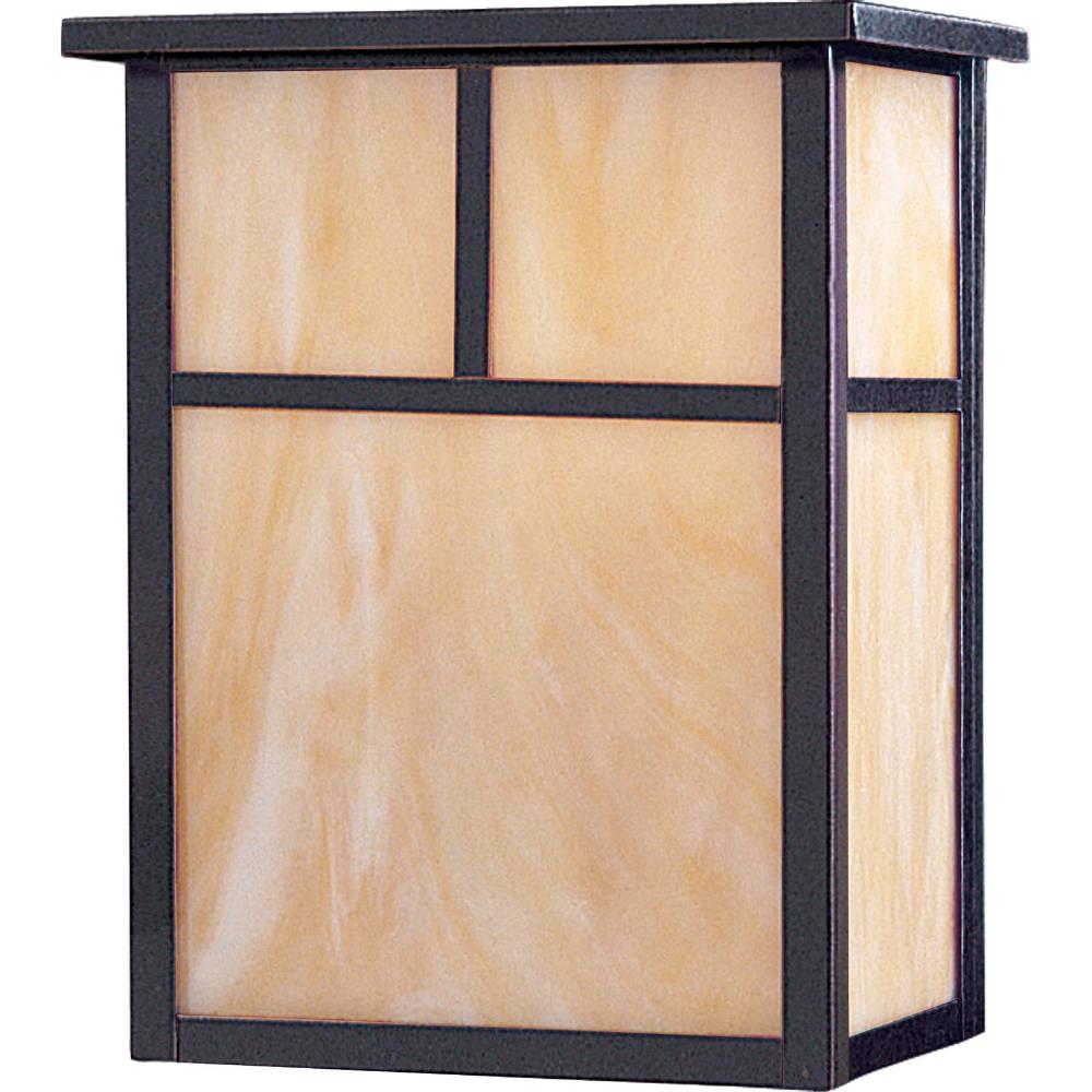 Maxim Lighting 55051HOBU Coldwater LED 2-Light Outdoor Wall Lantern in Burnished