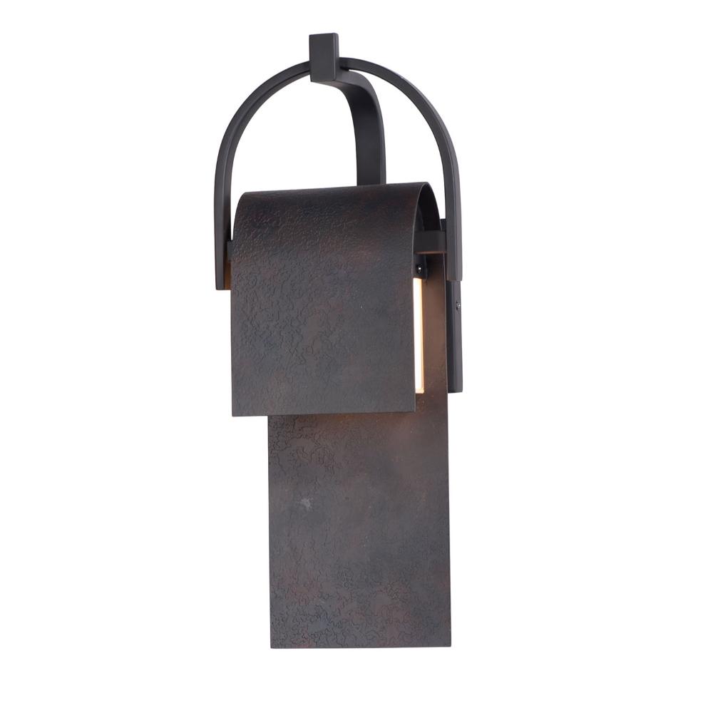 Maxim Lighting 55594RF Laredo LED Outdoor Sconce in Rustic Forge