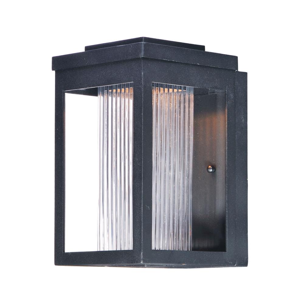Maxim Lighting 55902CRBK Salon LED 1-Light Outdoor Wall in Black