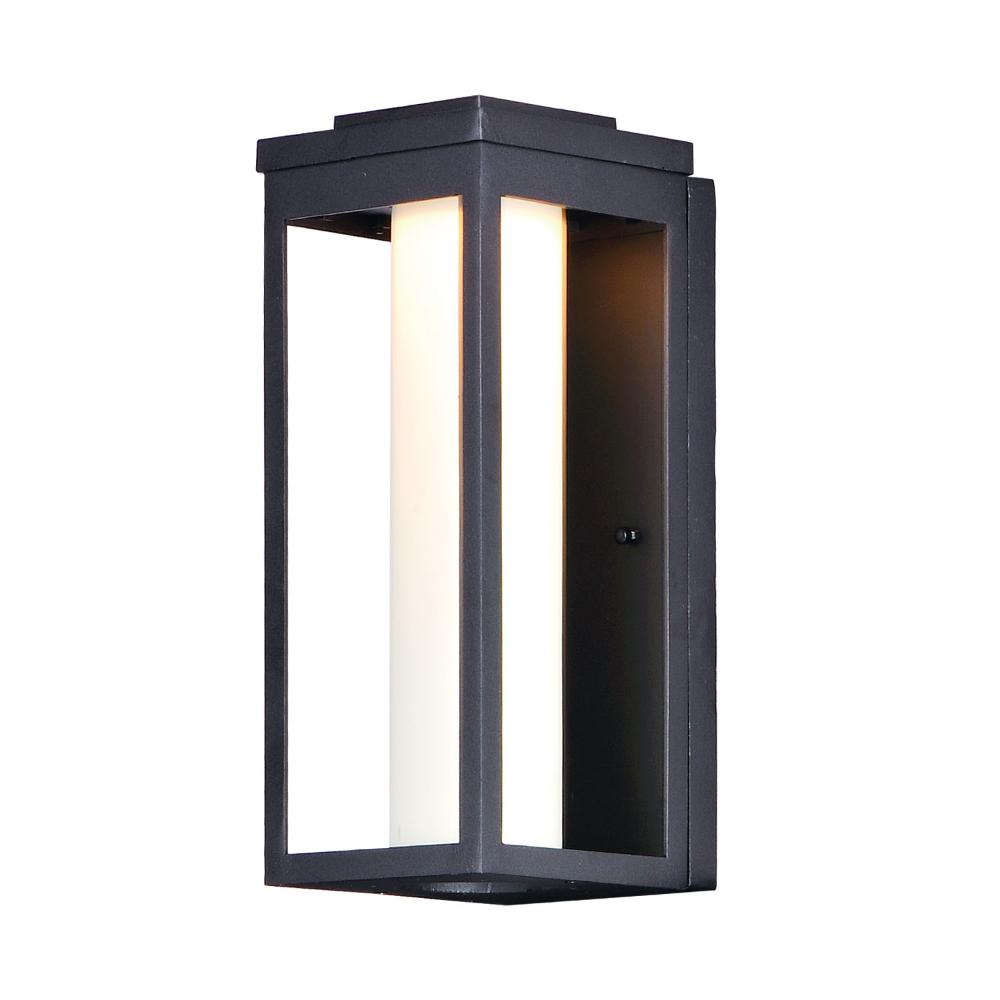 Maxim Lighting 55904SWBK Salon LED 1-Light Outdoor Wall in Black