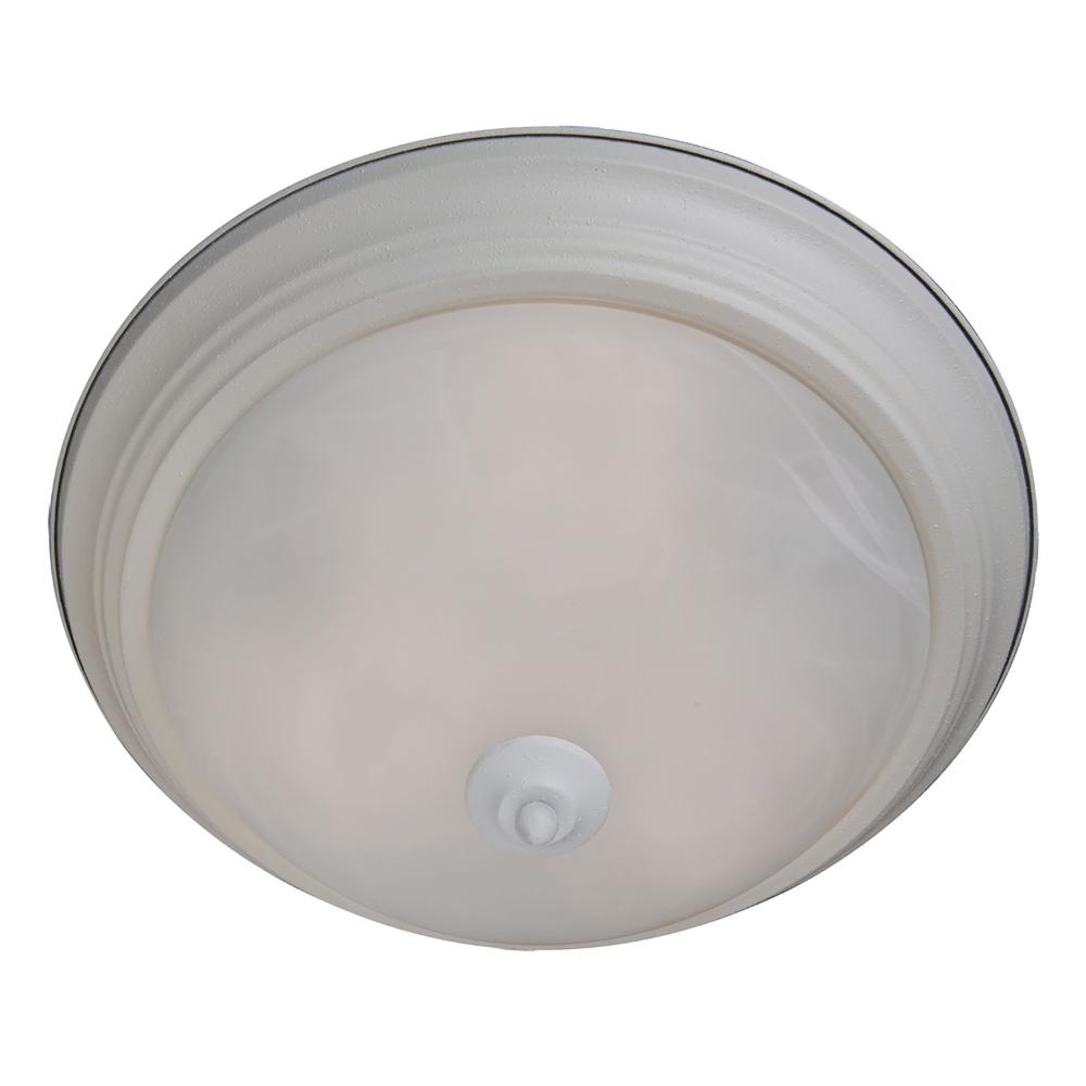 Maxim Lighting 5840MRTW Essentials 1-Light Flush Mount in Textured White