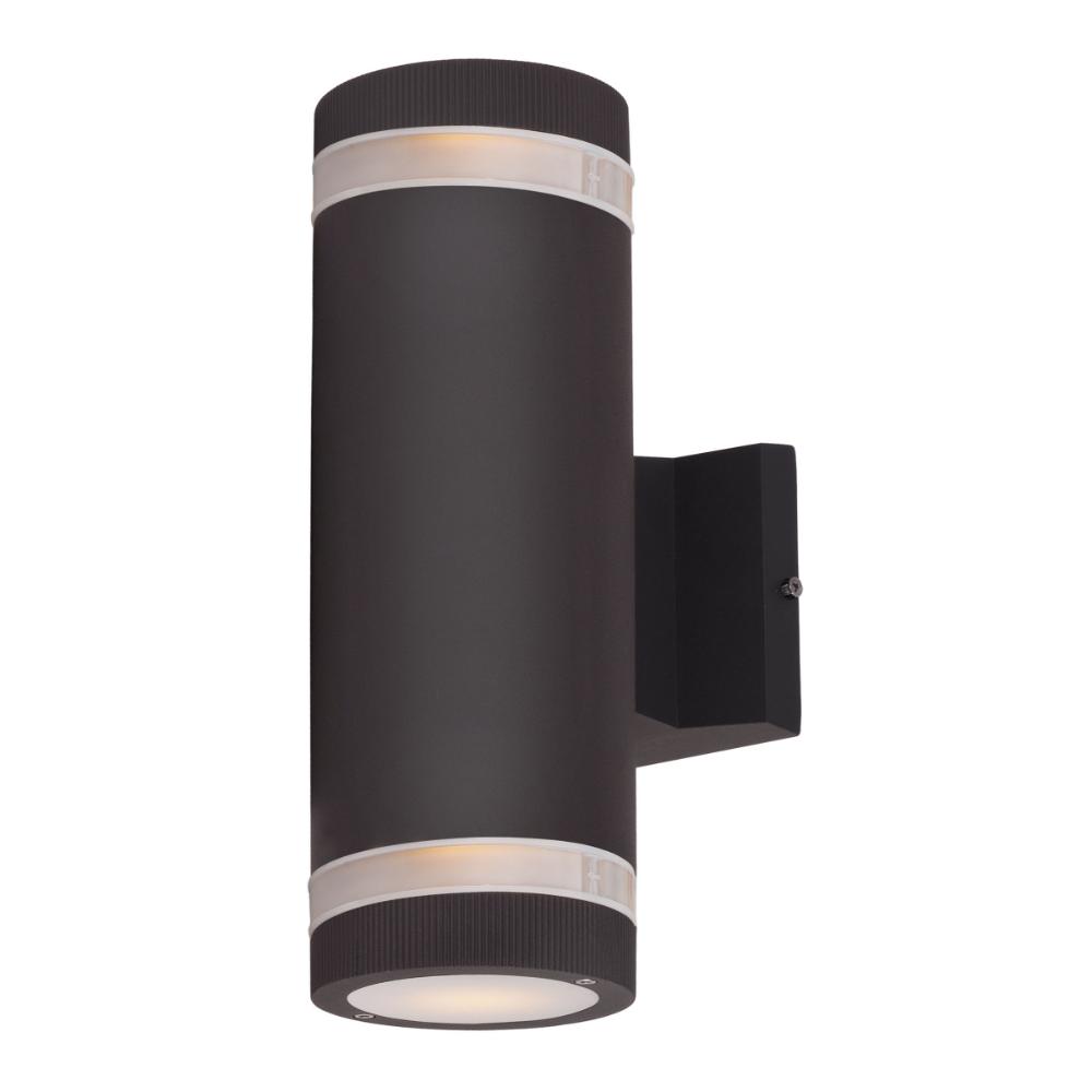 Maxim Lighting 6112ABZ Lightray 2-Light Wall Sconce in Architectural Bronze