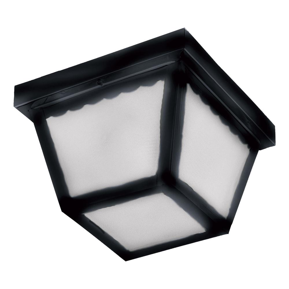 Maxim Lighting 6204FTBK Outdoor Essentials 2-Light Outdoor Ceiling Mount in Black
