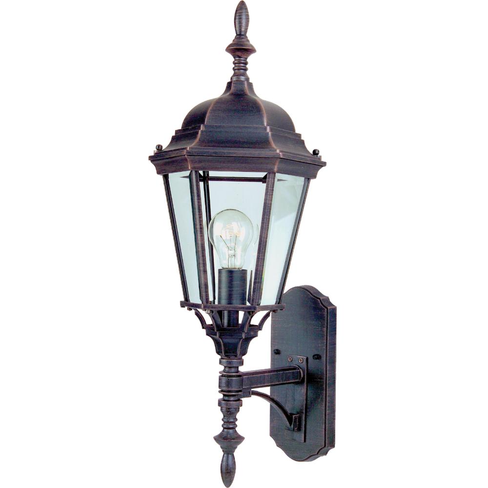 Maxim Lighting 65103RP Westlake LED 1-Light Outdoor Wall Lantern in Rust Patina