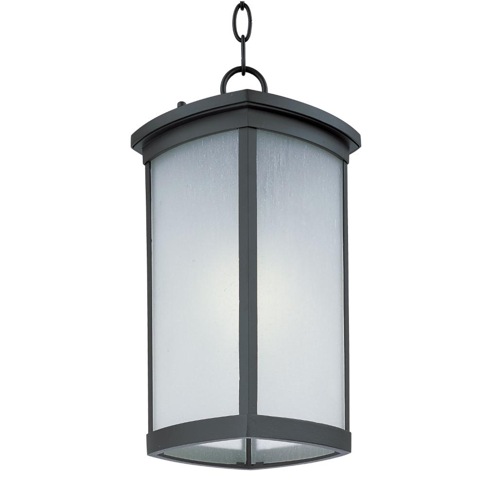 Maxim Lighting 65759FSBZ Terrace LED 1-Light Outdoor Hanging Lantern in Bronze