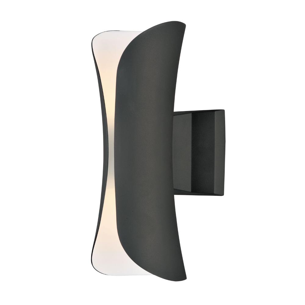 Maxim Lighting 86145ABZ Scroll LED Outdoor Wall Sconce in Architectural Bronze
