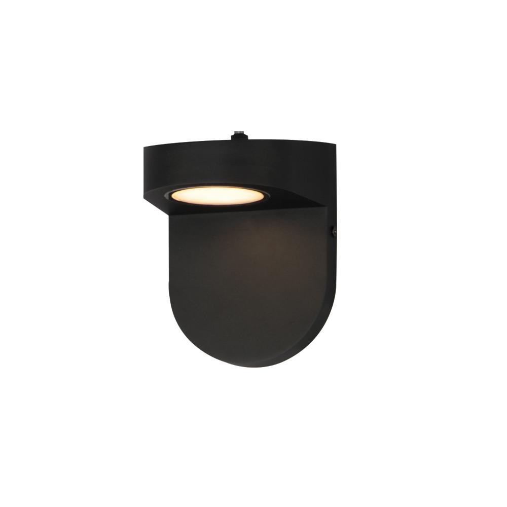 Maxim Lighting 86198BK/PHC Ledge LED Outdoor Wall Sconce w/ Photocell in Black