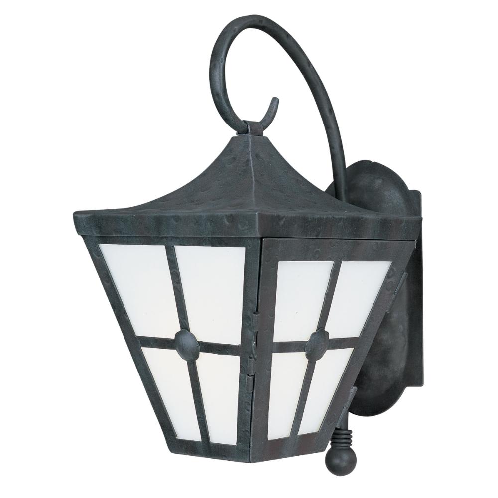 Maxim Lighting 86232FTCF Castille EE 1-Light Outdoor Wall Lantern in Country Forge