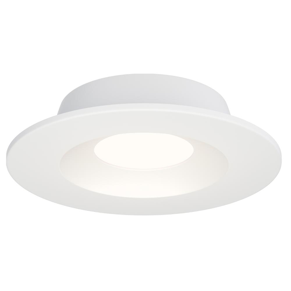 Maxim Lighting 87665WT Crisp 4" LED Recessed DownLight CCT Select - Round in White