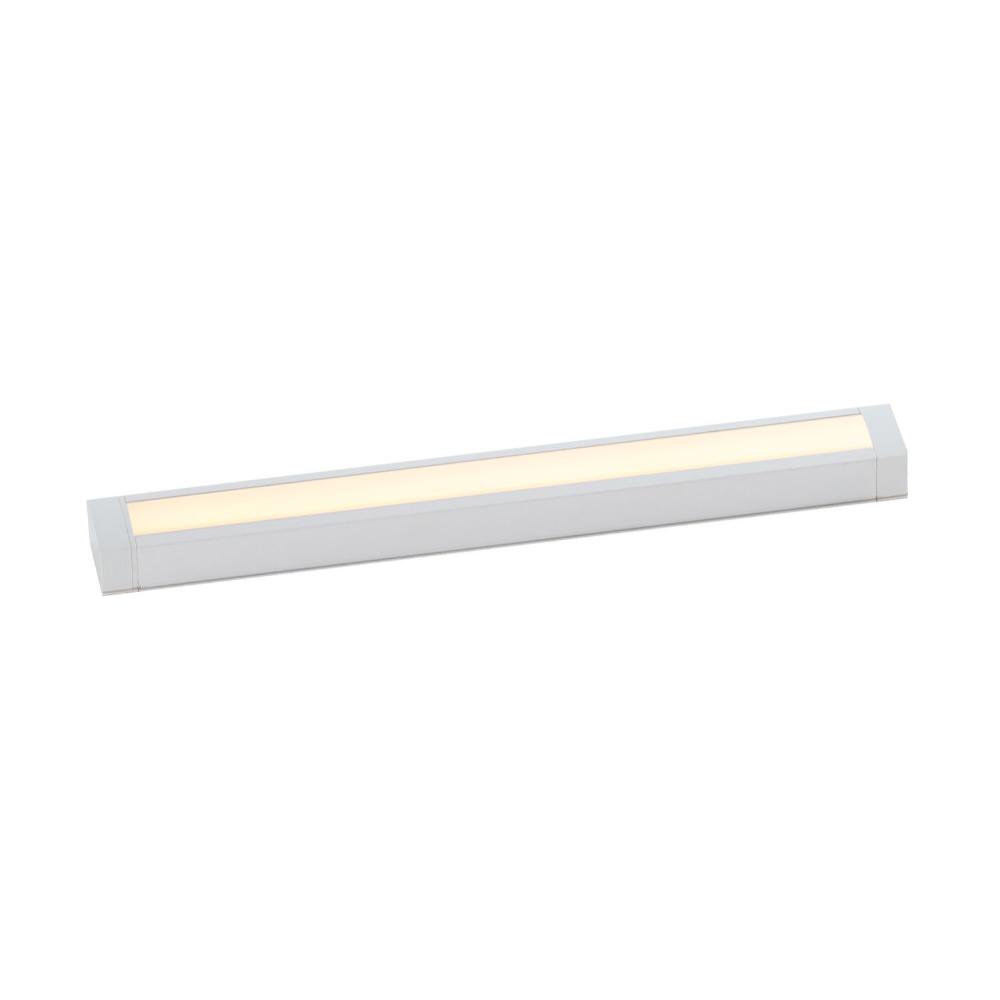 Maxim Lighting 88951WT CounterMax 120V Slim Stick-Under Cabinet in White