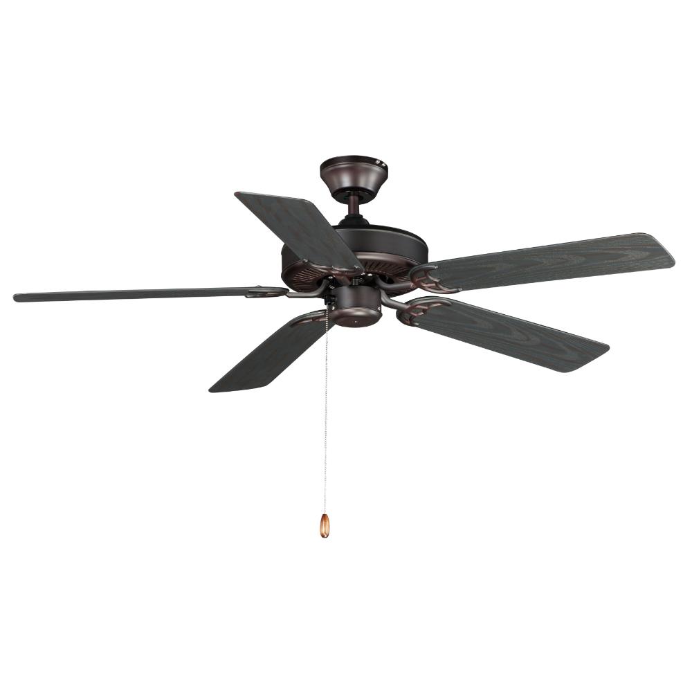 Maxim Lighting 89915OI Basic-Max 52" Outdoor Ceiling Fan in Oil Rubbed Bronze