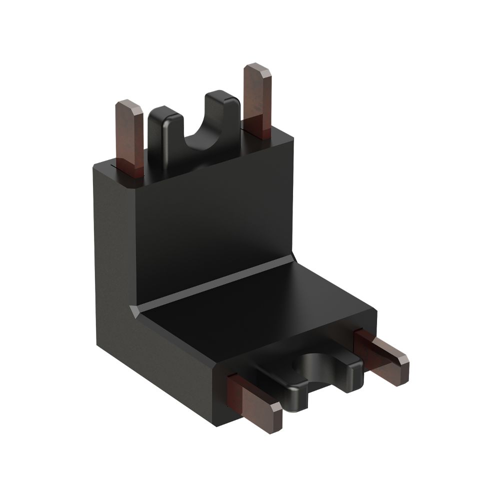 ET2 ETMSC90-W2C-BK Continuum Track Wall To Ceiling Connector - Black Finish