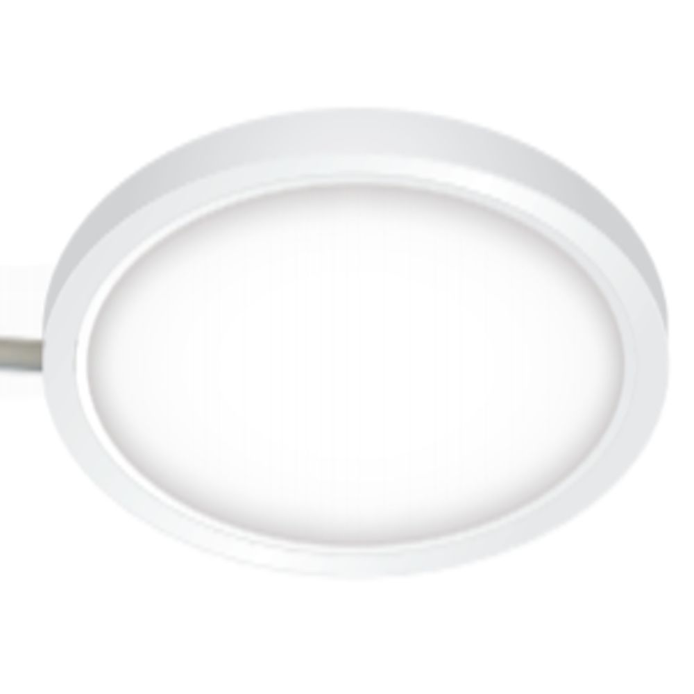 Meomi Lighting MLILTFM2-10W LED 10W 5" Flush Mount with White Finish