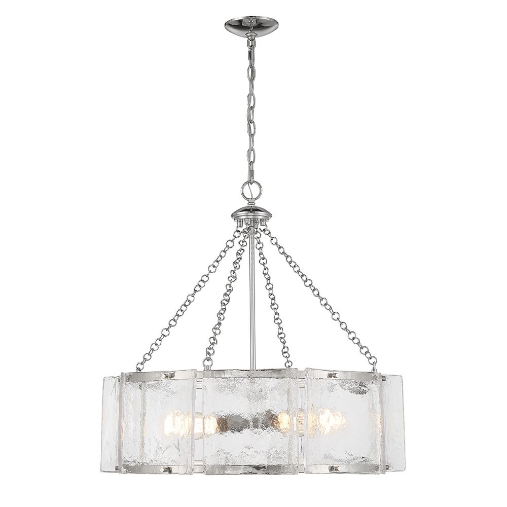 Savoy House 1-8200-5-109 Genry 5-Light Pendant in Polished Nickel