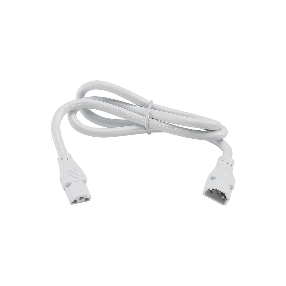 Savoy House 4-UC-JUMP-24-WH Undercabinet Jumper Cable in White