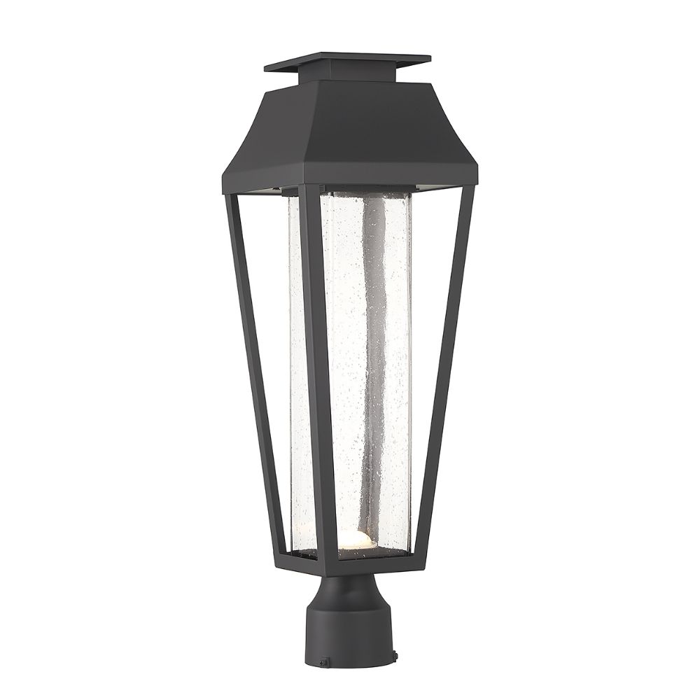 Savoy House 5-356-BK Brookline LED Outdoor Post Lantern in Matte Black