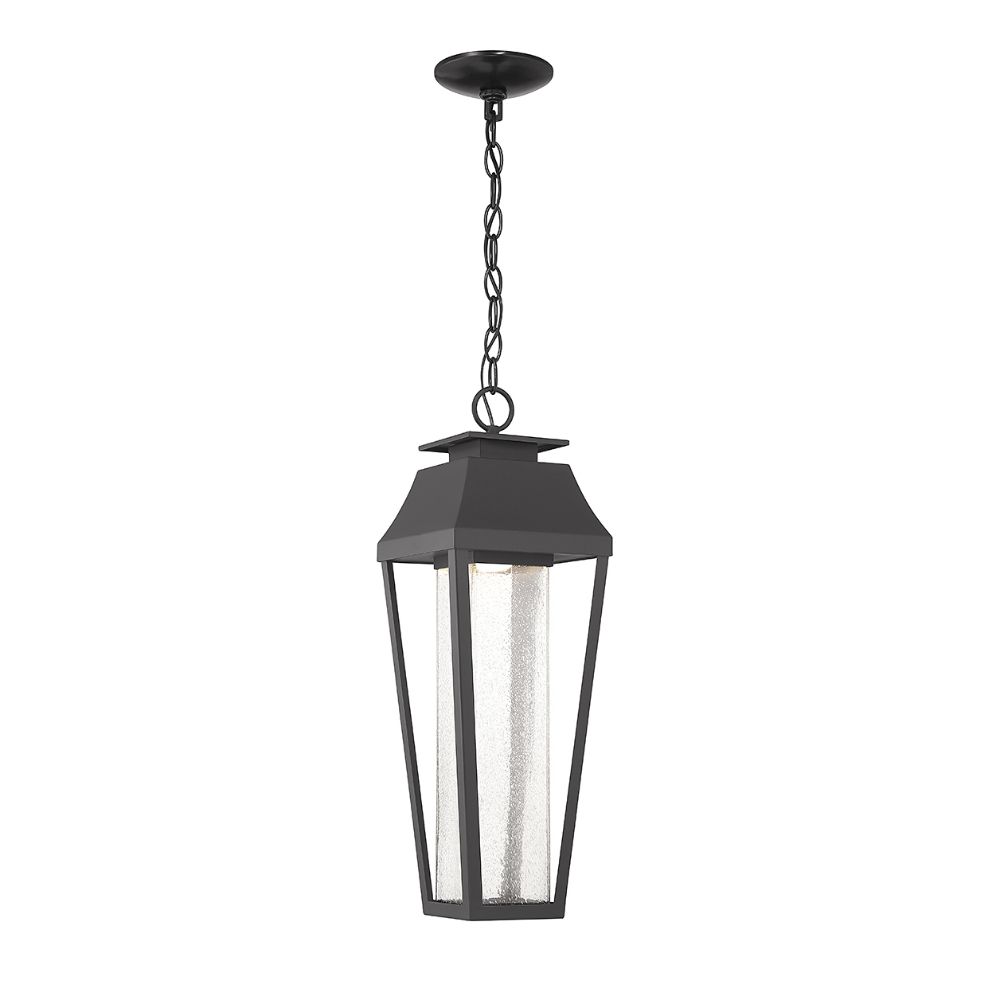 Savoy House 5-357-BK Brookline LED Outdoor Hanging Lantern in Matte Black