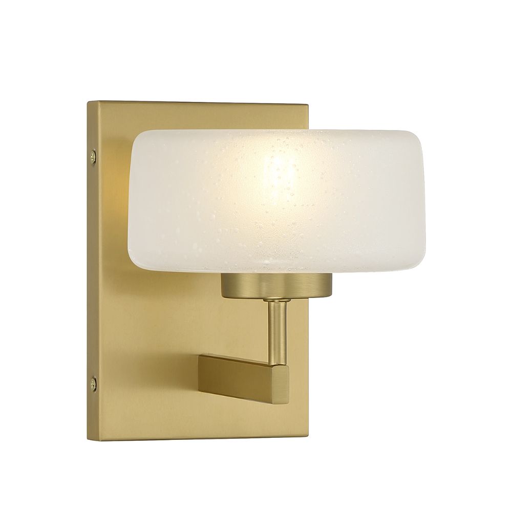 Savoy House 9-5405-1-322 Falster 1-Light LED Wall Sconce in Warm Brass