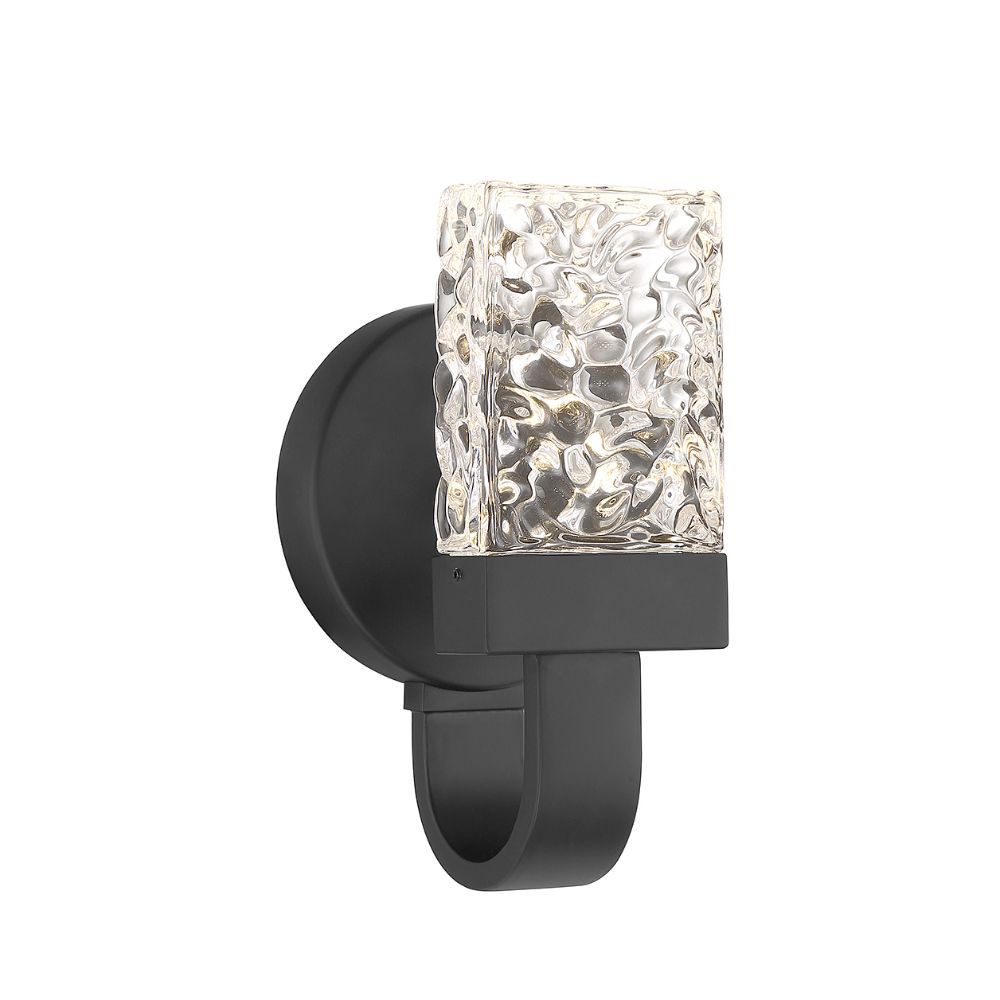 Savoy House 9-6624-1-89 Kahn LED Wall Sconce in Matte Black