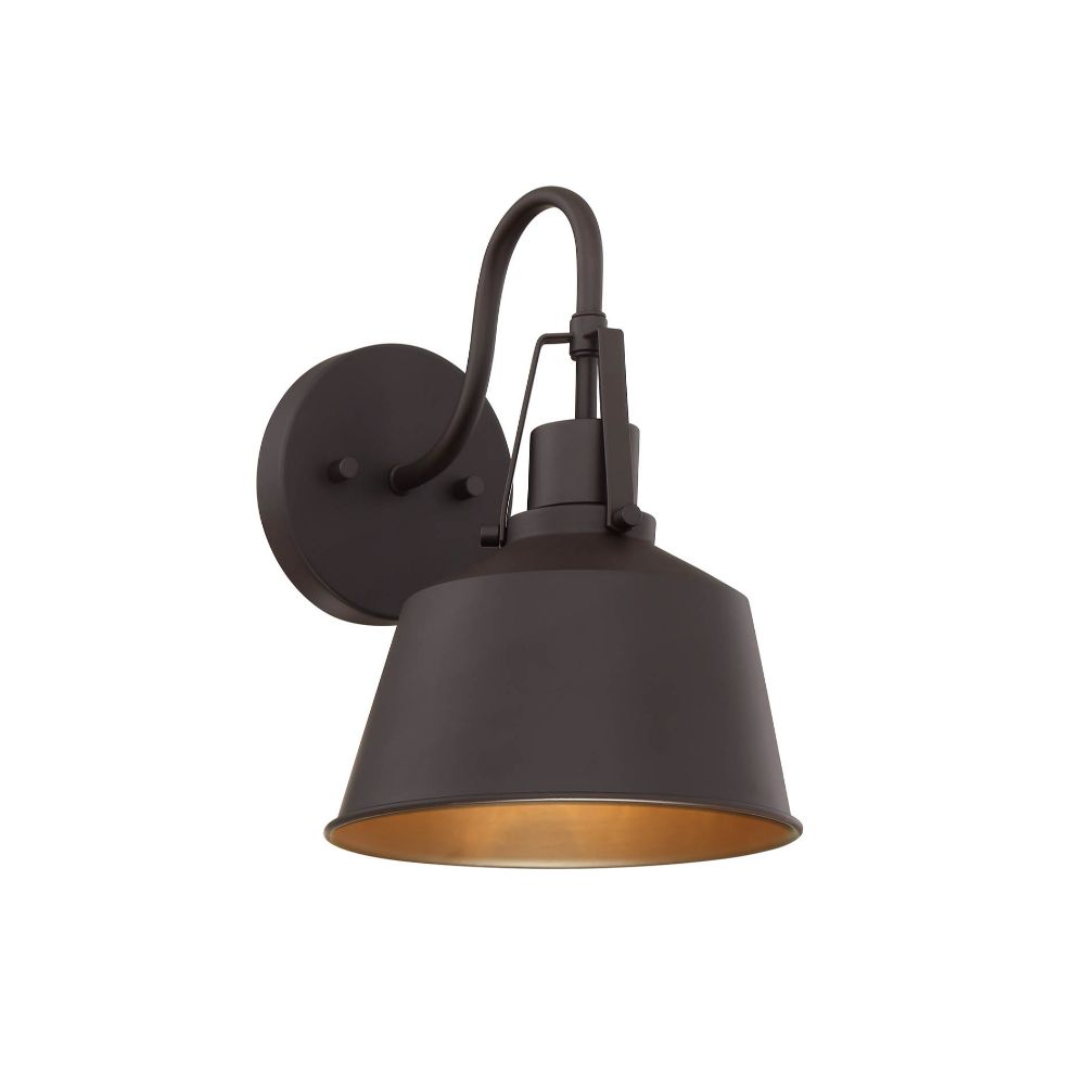 Meridian Lighting M50049ORB 1 Light Oil Rubbed Bronze Exterior Wall Sconce