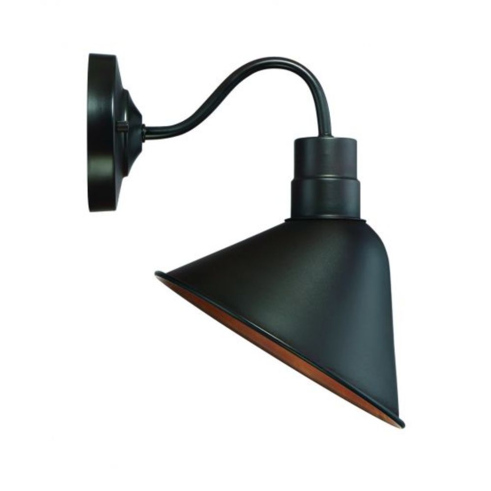 Meridian Lighting M50061ORB 1-Light Outdoor Wall Lantern in Oil Rubbed Bronze
