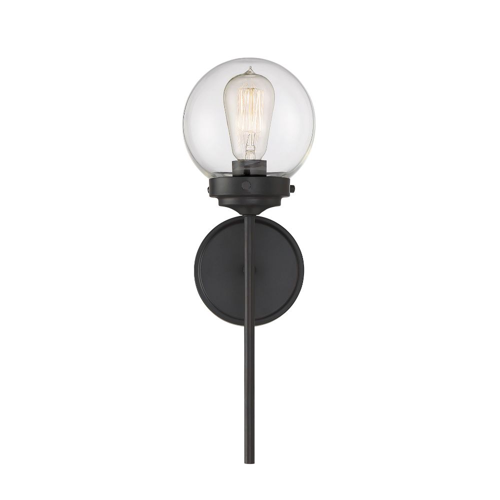 Meridian Lighting M90025ORB 1 Light Oil Rubbed Bronze Wall Sconce