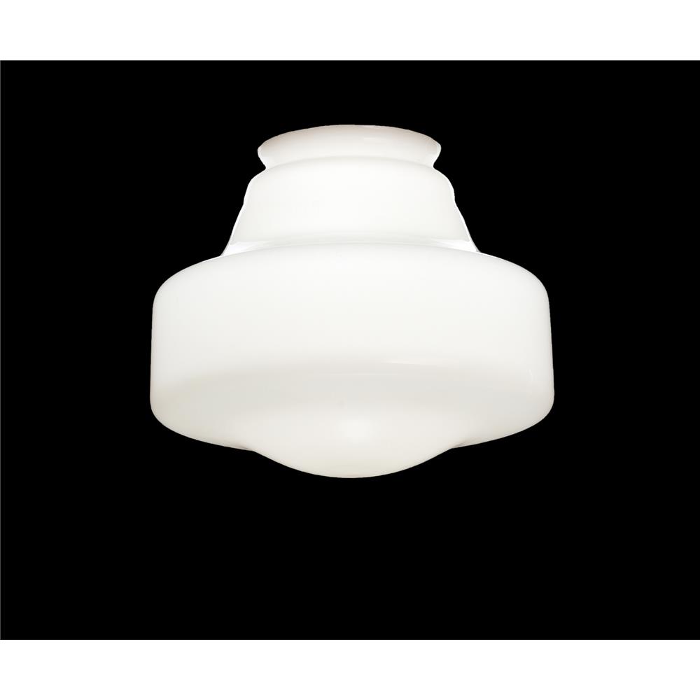 Meyda Tiffany Lighting 101428 9"W Schoolhouse Classic Globe 4" Neck Replacement Shade