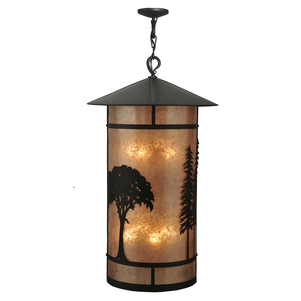 Meyda Tiffany Lighting 107335 34"W Forest Lantern Pendant