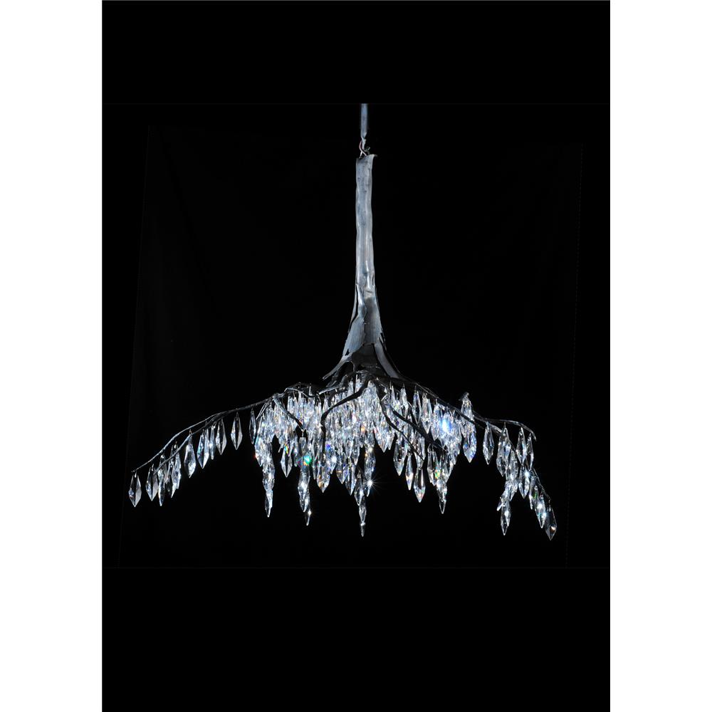 Meyda Tiffany Lighting 108086 32"W Winter At Stillwater Crystal Chandelier